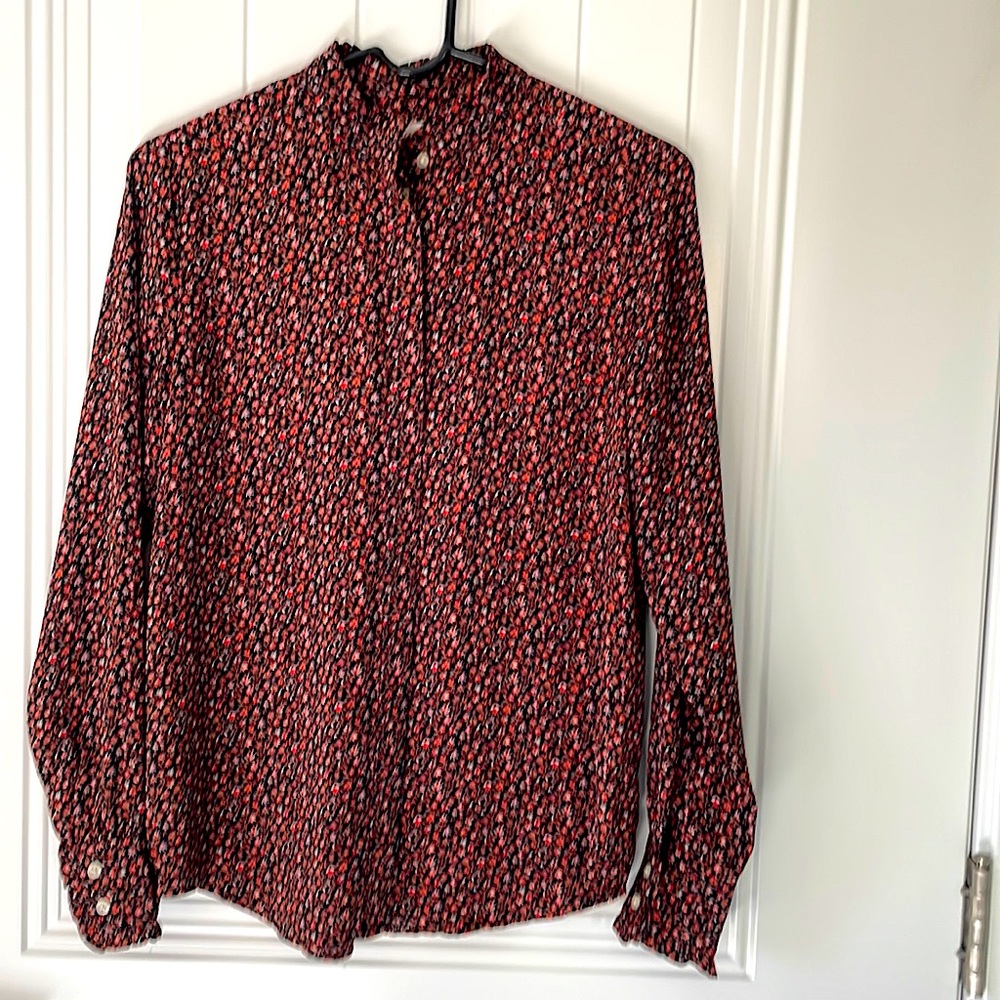 Beautiful Loft blouse…colors are perfect for fall!